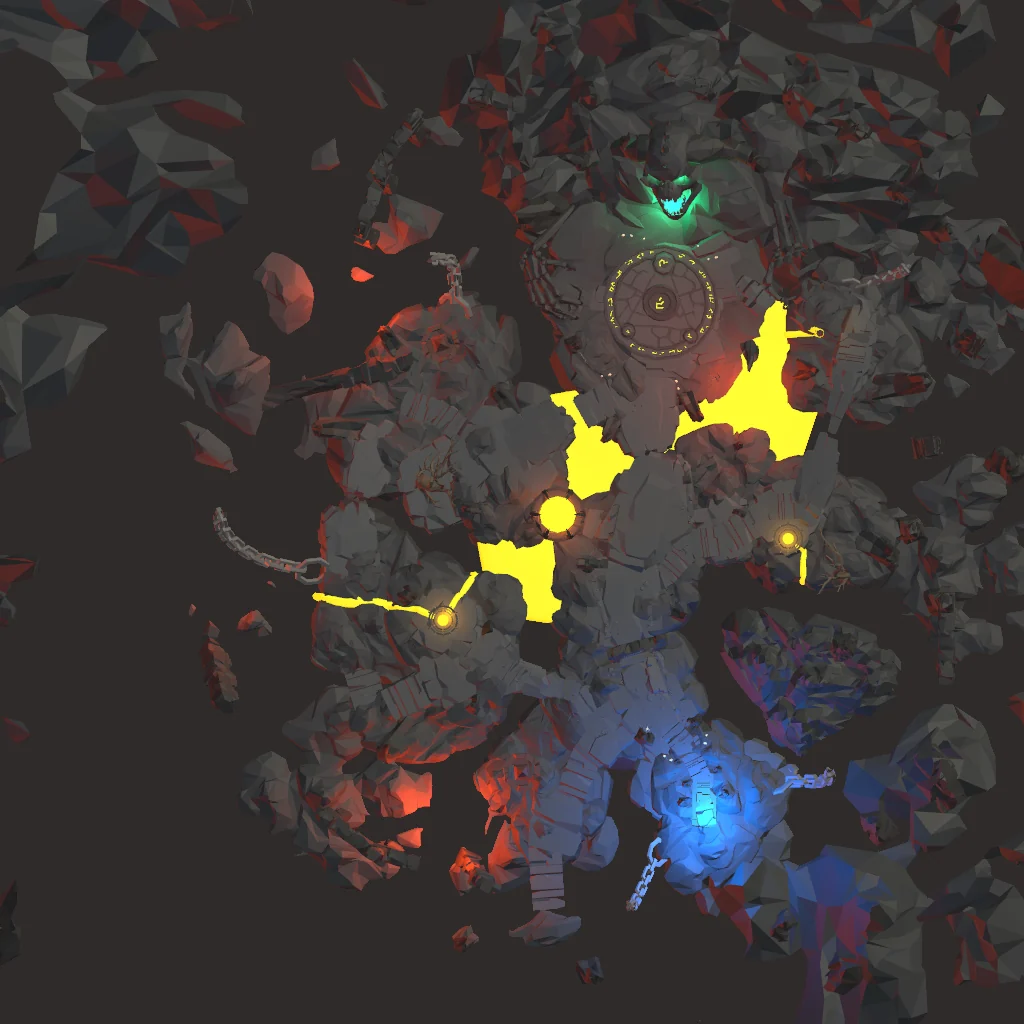 Mapa completo de Mazmorra Enana