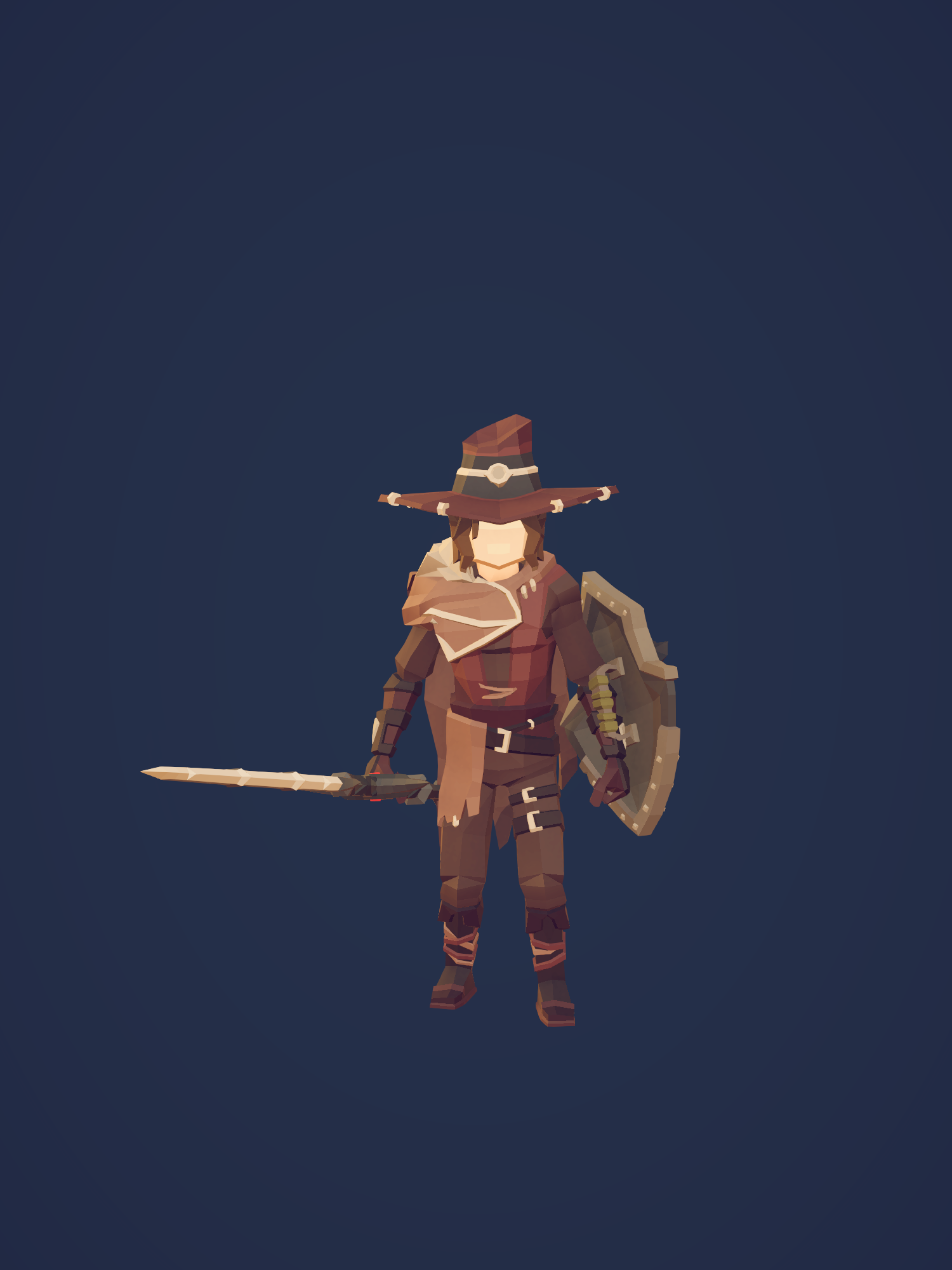 Set de Espada + escudo · frente